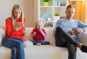 Phubbing entre pais e filhos